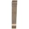 Ekena Millwork Traditional Traditional Smooth Bracket, Douglas Fir, 5 1/2"W x 30"D x 34"H BKT06X30X34TRA01SDF - alternate 3